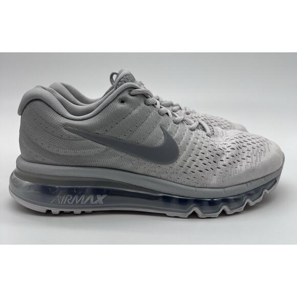 Nike Air Max 2017 Silver Reflective Pure Platinum Running 849559-009 Mens Sz 8.5 - Picture 1 of 11